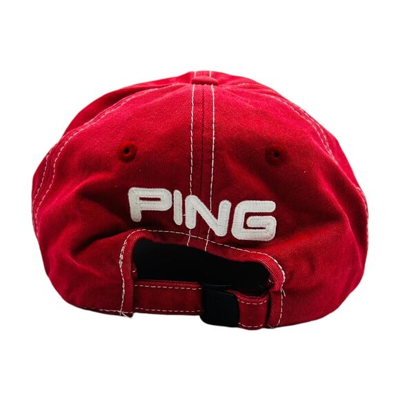 PING K15 G15 Golf Baseball Cap Scottsdale Arizona Embroidered Logo Strapback Hat - Picture 3 of 6